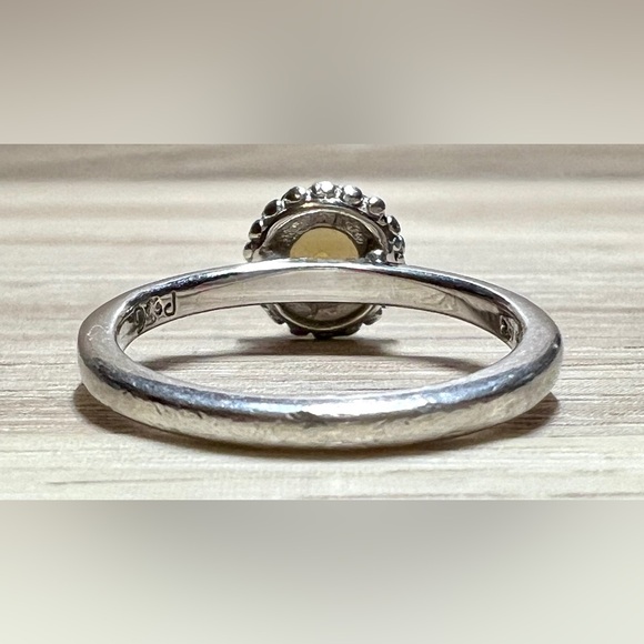 Designer Signed Phillip Gavriel Sterling Silver & 18K Gold Popcorn Pearl Ring - Picture 4 of 11